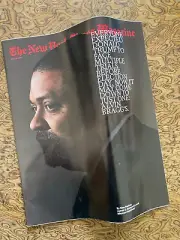 New York Times Magazine April 14, 2024 Alvin Bragg Trump Khruangbin Cooking