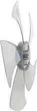 Mikinona Table Fan Blade Replacement 5 Leaf Plastic Fan Blades Safe Stable for Long-Lasting Use