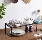 Kitchen Storage Shelf Rack Pantry Shelves Spice Pot Cabinet Counter Organizer