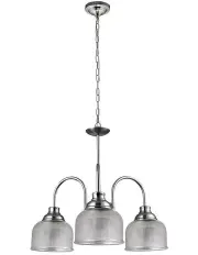 [Lexi Lighting] Aviva 3 Light Chandelier Light Satin Chrome