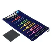 Tuning Fork Set, 9 PCS Color Tuning Forks for Healing Chakra,Sound Therapy2022
