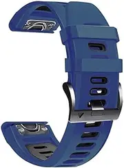 [RAYESS] 26 22mm Silicone Watchband For Garmin Fenix 7 7X 6 6X Pro 5 5X Plus 935 945 3HR D2 Quick Release Easy Fit Smart Straps Accessory