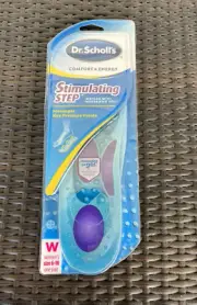 Dr. Scholl's Comfort & Energy Stimulating Step Insoles Fits Shoe Size 6-10