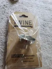 Box 12 TWINE FLASK FUNNEL Stainless Steel Whiskey Pocket Alcohol Liquor Powde