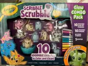 SEALED! Crayola Scribble Scrubbie Pets Glow Combo Pack Drawing and Coloring Kit