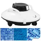 New Pool Vacuum Robotic 30W Cordless Pool Cleaner Auto Clean Strong Suction.