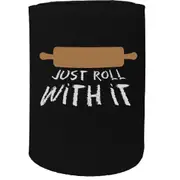 Alcohol Stubby Holder - Just Roll It Cooking - Funny Novelty Birthday Gift Joke Beer Can Bottle