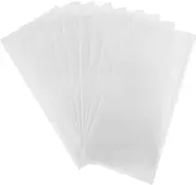 DOITOOL 10Pcs PVC Ticket Holders Card Sleeves for Organizing Business Cards Labels and Index Cards for Office Warehouse and Classroom Use
