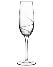Luigi Bormioli Aero 8Oz Flute For Sparkling Wine / Champagne / Prosecco / Cava / Lambrusco Glasses (Set Of 6)