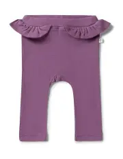 [Snuggle Hunny] Organic Pants With Frill in Purple