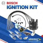Bosch Ignition Kit for Ford Courier 1.8L 59Kw Ute 11/1978-02/1982 Platinum (for: Ford)