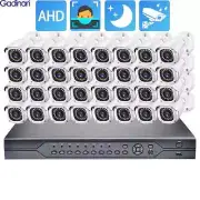 2MP 1080P Outdoor Security Bullet Camera HD Face Detection Home Surveillance Set