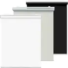HOMEBOX 100% Blackout Cordless Roller Window Shades 25in W × 72in L White