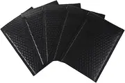 Sewroro 25pcs Shockproof Foam Bag Large Large Black Mailers Bubble Mailers Packaging Shockproof Foam Mail for Packing Bag Cushion Self Seal Bubble Practical Packages Packing Pouch Black