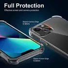 Case for iPhone 13, 13 Pro (6.1") Shockproof Clear Case with Air-Guard Corners