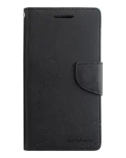 Goospery Fancy Diary iPhone 12 Pro Max - Black/Black