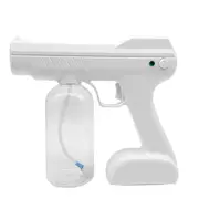 Electric Cordless Fogger 800ml Sprayer UV Atomization Disinfector Blue Light Nano Sprayer Gun For Home Office Hospital School