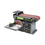 Genesis 4.3 Amp 4 in. x 36 in. Belt 6 in. Disc Combination Sander with Cast I...