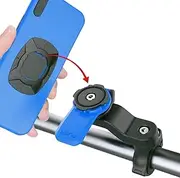 Leona Co Lock Out Front Bike Twist Mount Mountain Cradle Cycling Phone Holder Device for Bicycle Motorcycle