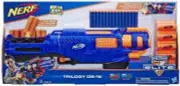 Nerf Dart Gun Blaster Trilogy DS-15 Motorized Elite N-Strike Eject 3-Dart Shells