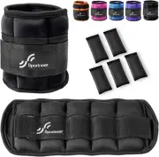 Adjustable Ankle Weights: Sportneer 1 Pair 0.9丨1.36丨1.8丨2.7丨3.17 Kg Wrist Weight