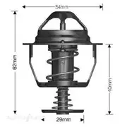 Dayco Therm 54Mm Dia 82C Boxed - DT79A