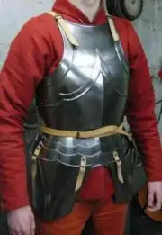 Medieval Crusader Chest Armor Wearable Iron Steel Chest plate for Knights gift