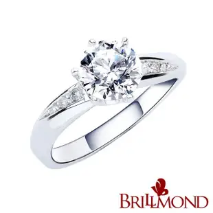 【BRILLMOND JEWELRY】GIA 1克拉 18K金 鑽戒三款選(GIA H/I1 18K白金台)