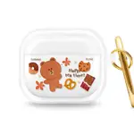 GARMMA LINE FRIENDS FOR AIRPODS 3代 無線耳機保護套 熊大 保護殼