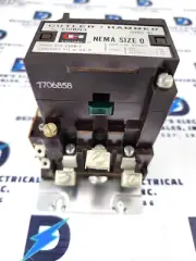 CUTLER HAMMER C10 BN3B SIZE 0 240/220V COIL 3 PHASE 600V CONTACTOR