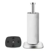 "JUTOROSY Kitchen Paper Towel Stand Stainless Steel Standing Paper Towel Roll...