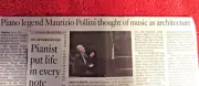 APPRECIATION MAURIZIO POLLINI 1942 - 2024 PIANIST PRODIGY LEGEND COMPOSER