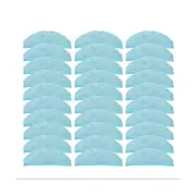30 Pcs Mop Cloth Pads For 8090 Ultra / 9090 Robot Vacuum Cleaner Rag Microfiber Cleaner Rags Vacuum