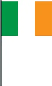 St Patrick's Day Large Irish Fabric Flag