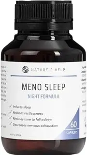 Nature'sHelp Meno Sleep Night Formula, 60 Capsules