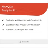 在飛比找PChome商店街優惠-MAXQDA Analytics Pro 2022 - St