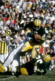 Macarthur Lane Of The Green Bay Packers Carries The Ball 1972 NFL OLD PHOTO