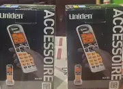 2 Uniden D1680 Expansion Cordless Handset for D1660, DCX160, D1685, D1688 Phones