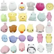 30Pcs Mochi Squishy Toys,Miniature Novelty Toys,Moji Fidget Toys,Mini Animal....