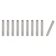 3x18mm Dowel Pins, 10pcs Round Head Flat Chamfered End Dowel Pin