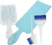 SAFIGLE Professional Hair Dye Kit Foil Board Highlighting Paddle Brush Comb Hair Coloring Tool for Salon Use
