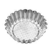 Non-stick Tart Stainless Steel Mold Pie Cake Mold Cupcake Tart Tartlet Mold