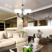 Houston Chain Pendant Light in 3 Light w/ Chrome or Bronze
