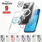 iPhone 16 15 14 13 12 11 Pro Max Mini Magsafe Case Cover Magnetic Shockproof