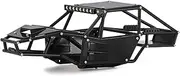 INJORA Rock Tarantula Nylon Buggy Body Chassis Kit for TRX4M Upgrade 1/18 RC Crawler, Black
