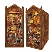 Book Nook Kit, Magic Store Dollhouse Booknook Bookshelf Insert Decor Alley DI...
