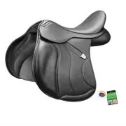 Bates All Purpose+ DEMO Black 16" Saddle with CAIR FREE LEATHER BALSAM FREE S...