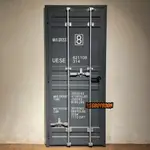 【BIGBOYROOM】工業風家具 美式舊化造型 LOFT美式復古VINTAGE客製化貨櫃門 拍攝造型 屏風 鐵門