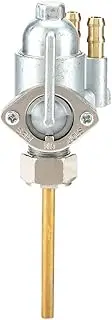 Aluminum Fuel Petcock Valve Switch Compatible with CL175 CB350 CL350 SL350 CB360 CL360 CB450 CL450 Made of Quality Aluminum Long Service Life High Sensitivity Improves Driving