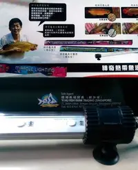 在飛比找Yahoo!奇摩拍賣優惠-海葵達人＊新加坡仟湖超強水中LED龍魚神奇燈【龍魚增豔燈具 